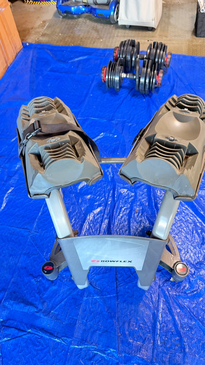 Bowflex SelectTech Adjustable Dumbbells 552