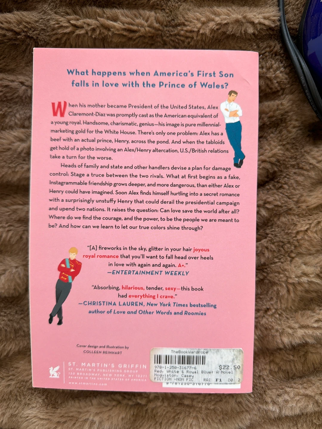 Red, White & Royal Blue Novel by Casey McQuiston - photo 2