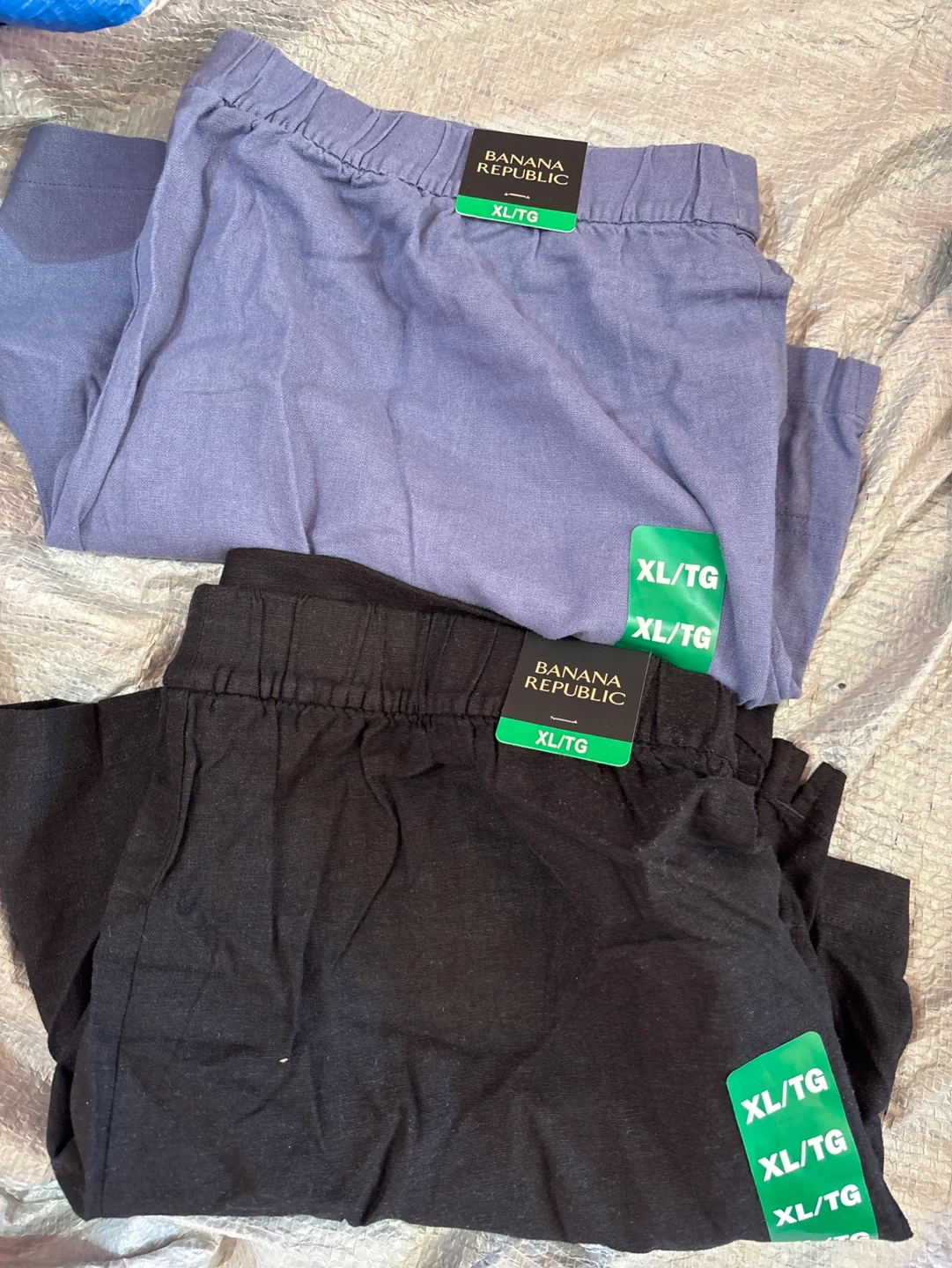 Banana Republic Women's XL/TG Shorts - Black and Blue