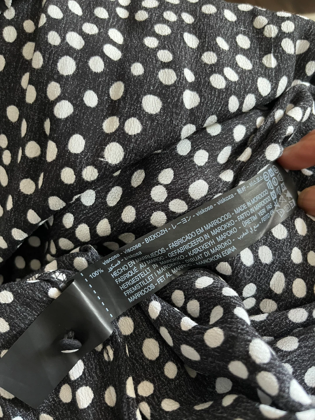 Zara Polka Dot Midi Dress Size S - photo 4