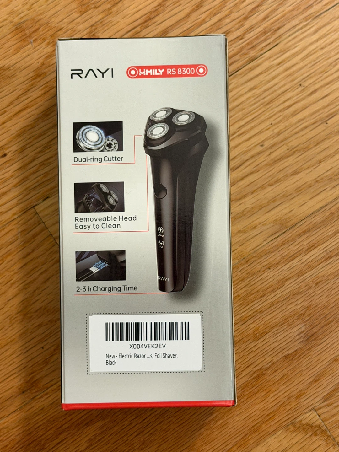 RAYI RS 8300 Electric Shaver for Men - Black - photo 2
