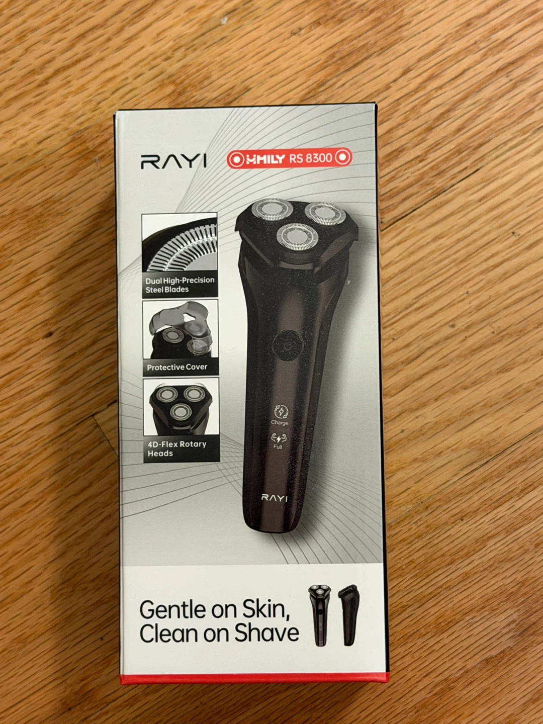 RAYI RS 8300 Electric Shaver for Men - Black