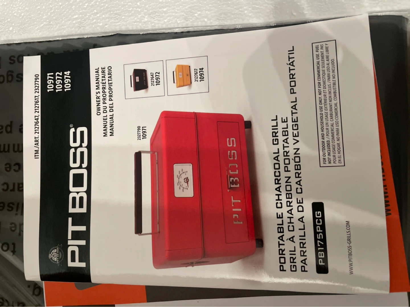 Pit Boss Portable Charcoal Grill PB175PCG - photo 4