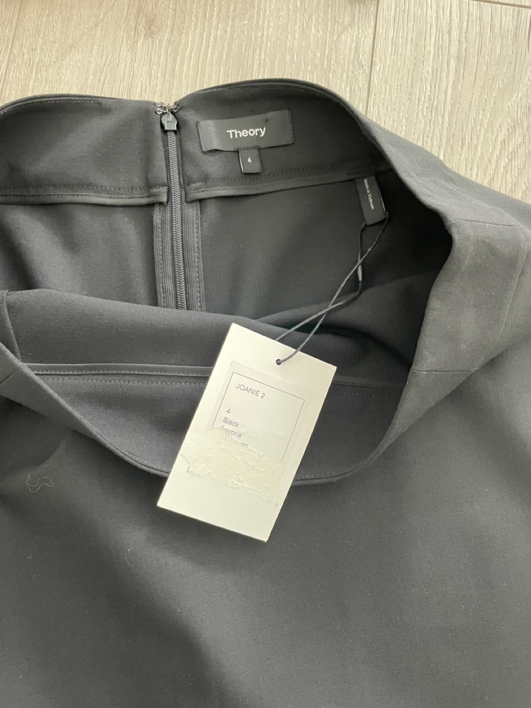 Theory Black Pencil Skirt - size 4 - photo 3