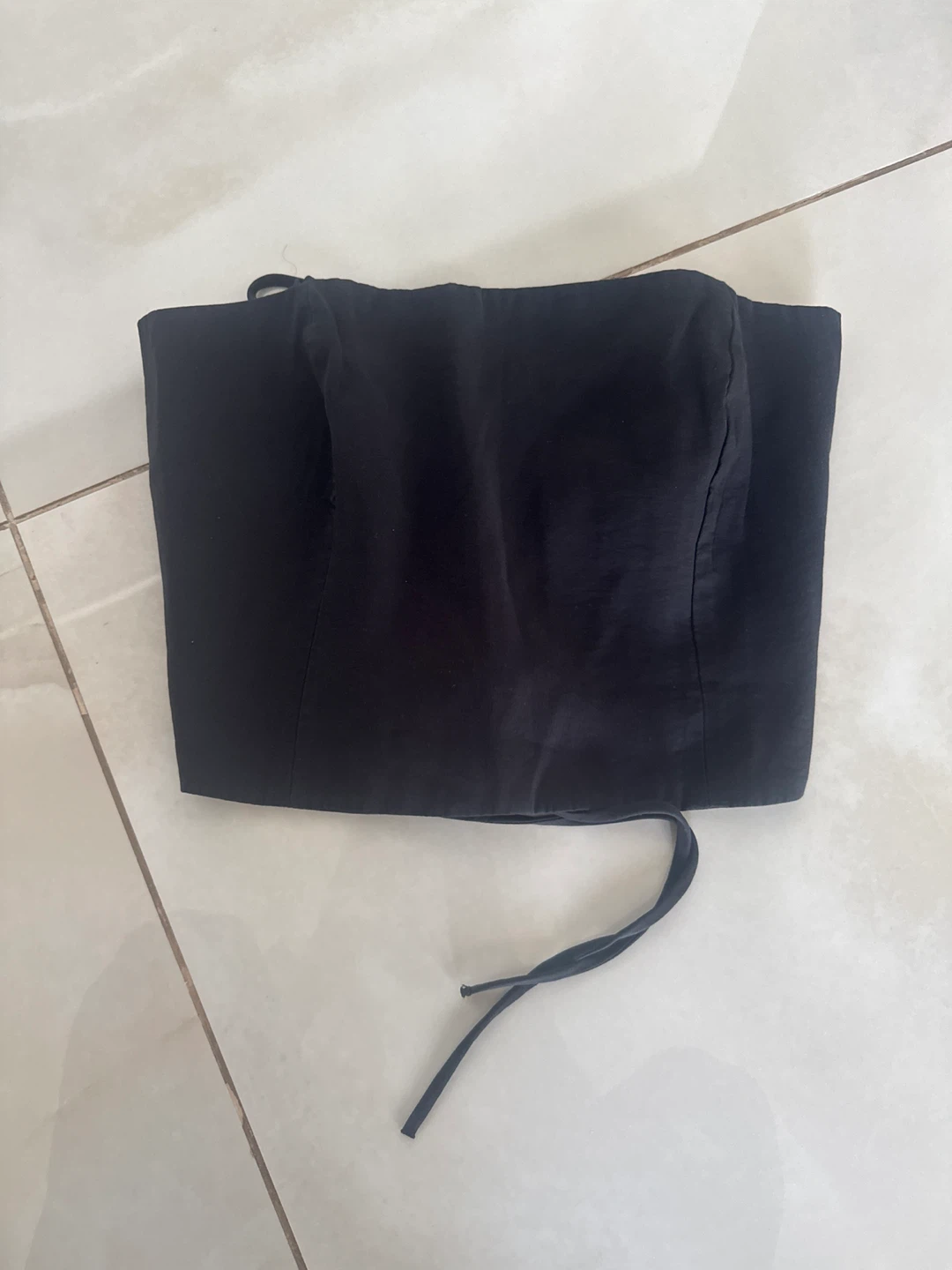 Mavi Black Corset Top