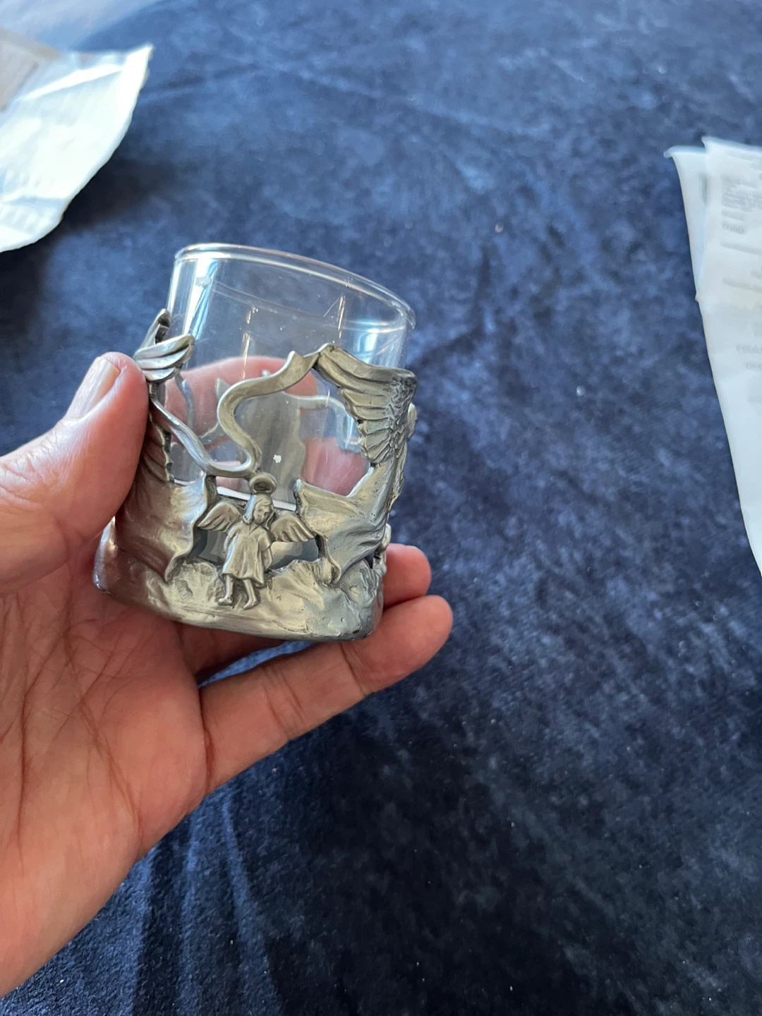 Vintage Seagull Pewter Holder - Elaine Zinn Design - photo 5