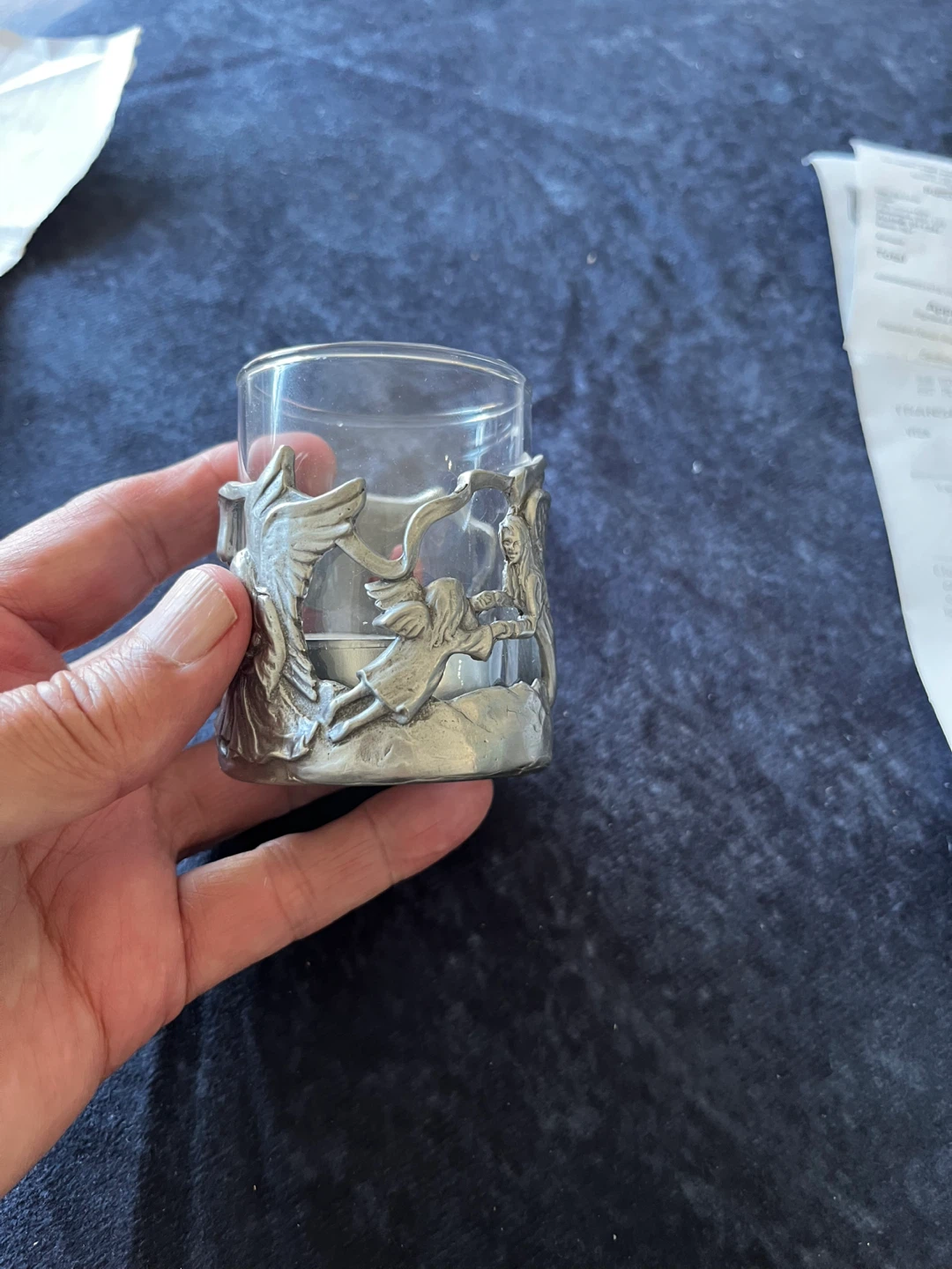Vintage Seagull Pewter Holder - Elaine Zinn Design - photo 2