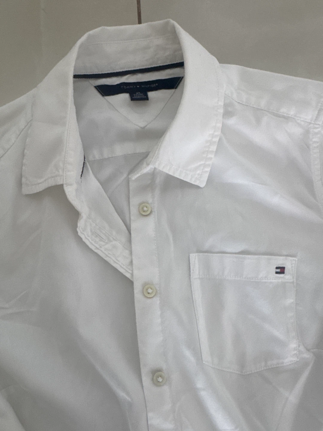 Tommy Hilfiger White Long Sleeve Button-Up Shirt - photo 2