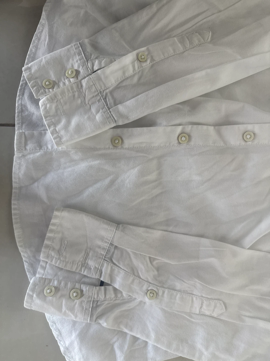 Tommy Hilfiger White Long Sleeve Button-Up Shirt - photo 3