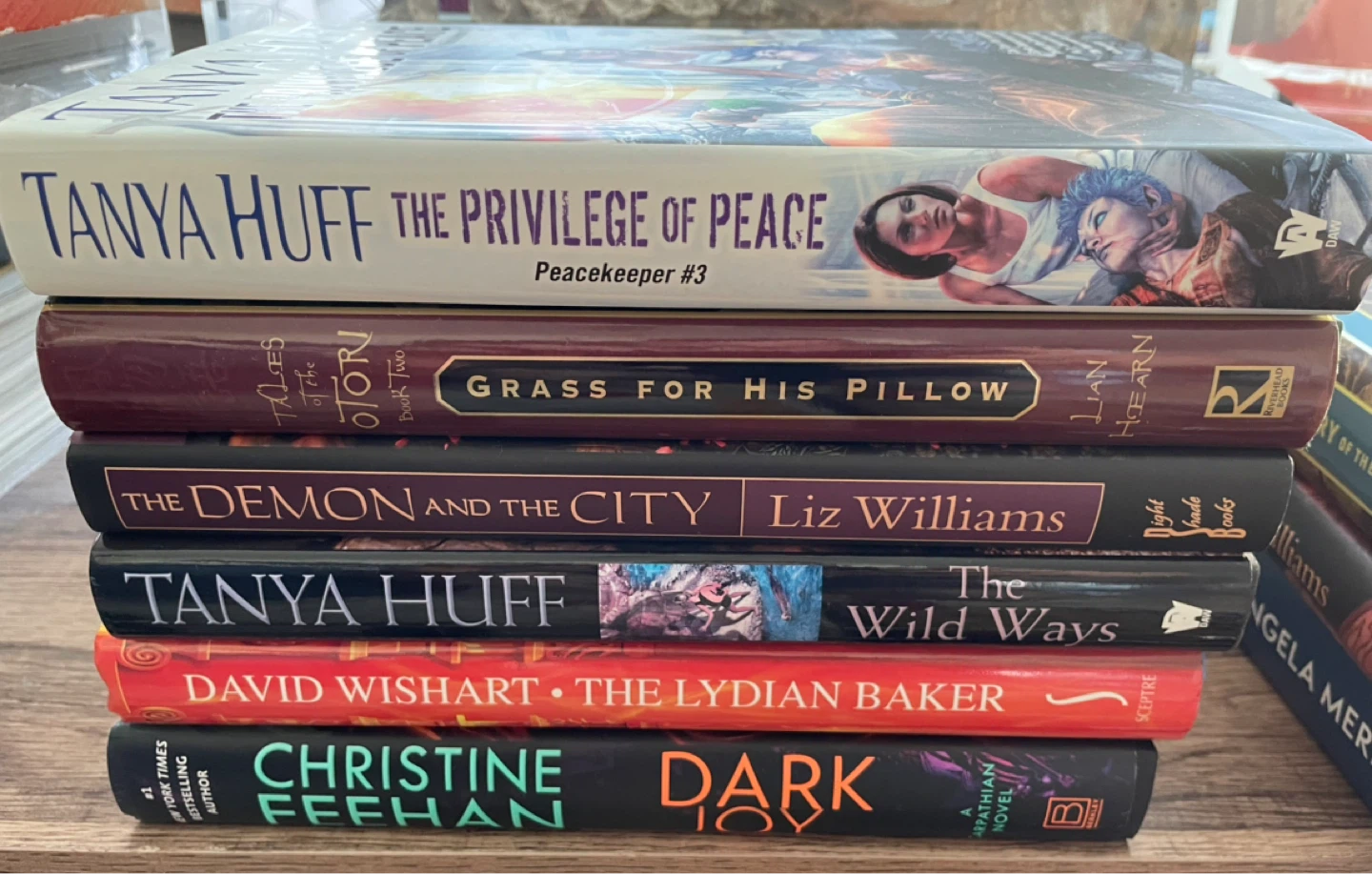 Lot Of 6 Vintage Fantasy Hardcover Books