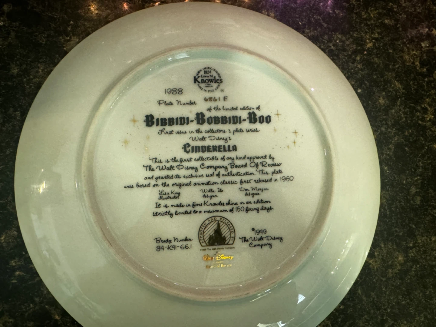 Knowles Cinderella Plate - photo 2