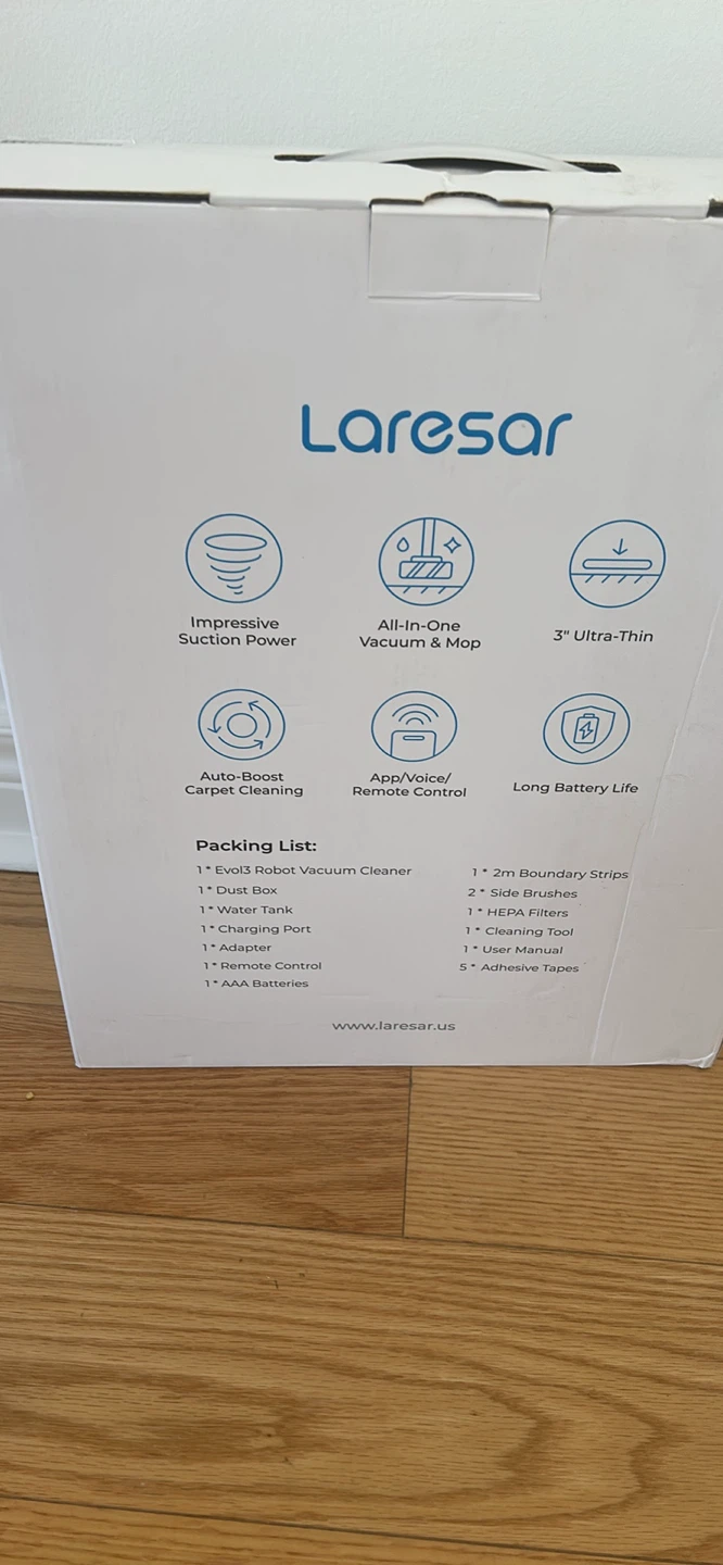 Laresar Evol 3 Robot Vacuum Cleaner - photo 2