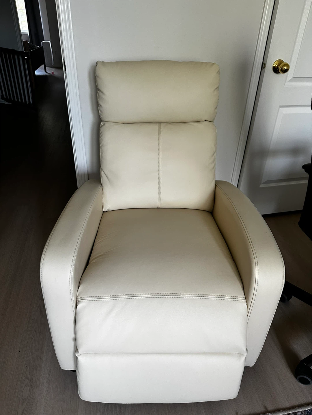 Cream Recliner Chair