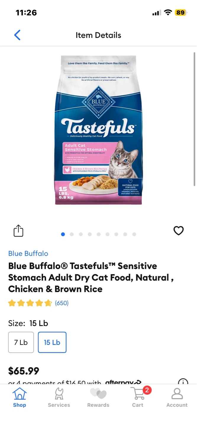 36lbs Cat Food Lot - photo 4