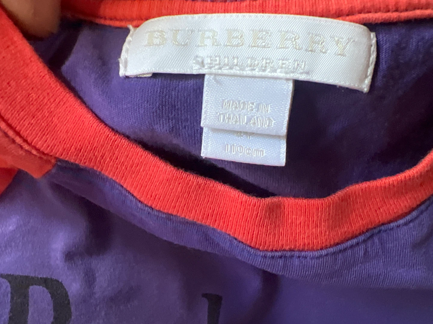 Original and authentic Burberrys of London Kids T shirt - photo 3
