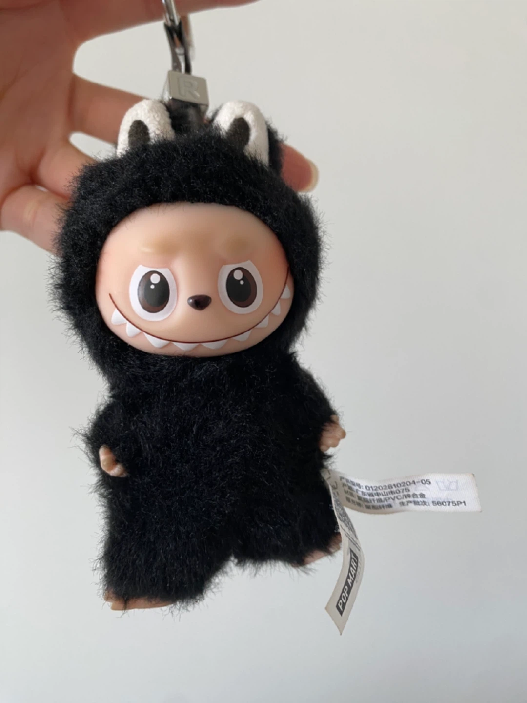 PFL R Black Labubu Popmart Collectible