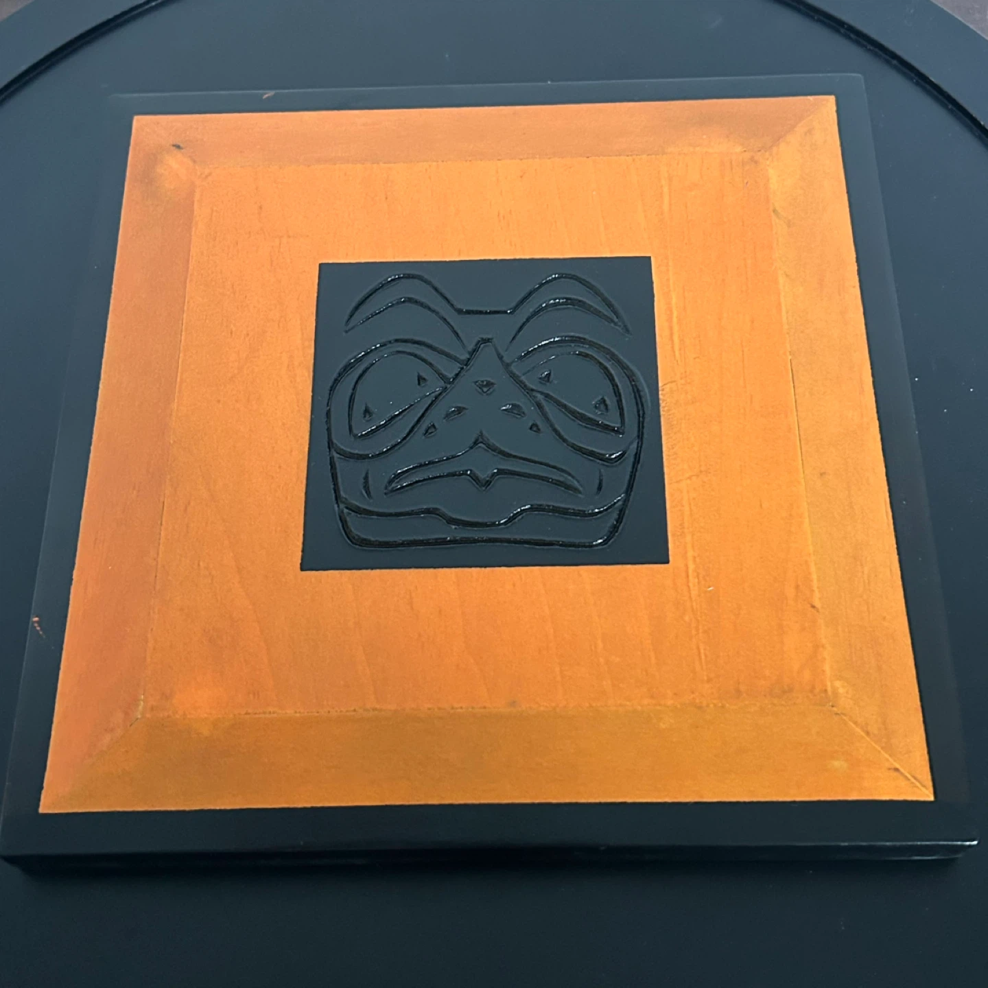 Vintage Pacific Northwest Coast Style Carved Wood