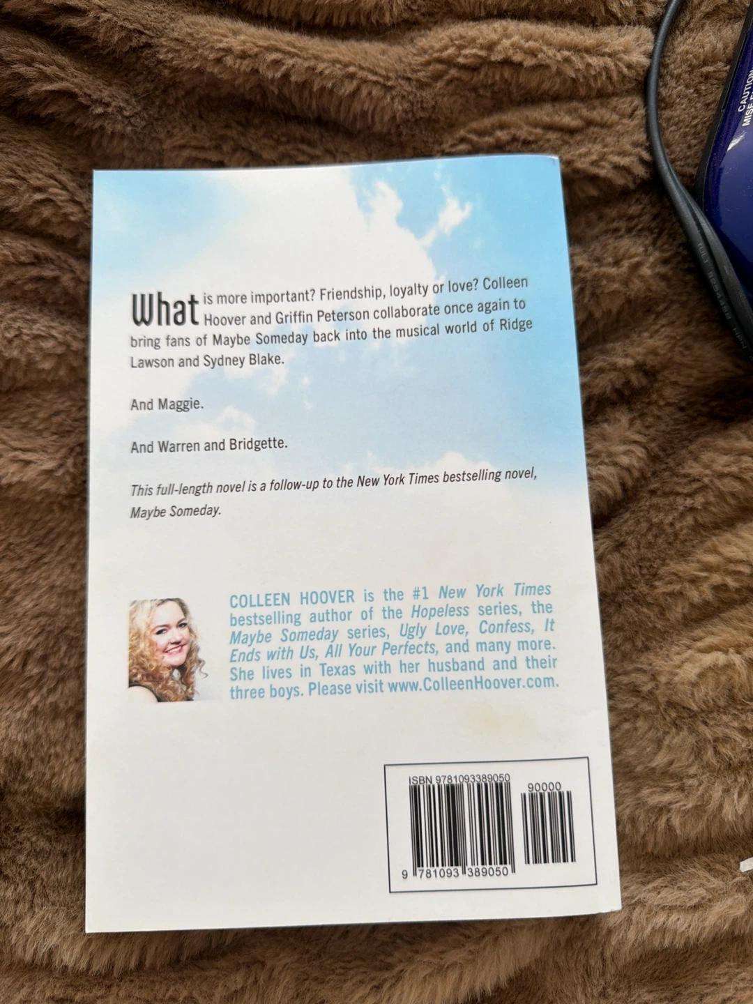 Maybe Now Novel by Colleen Hoover - photo 2