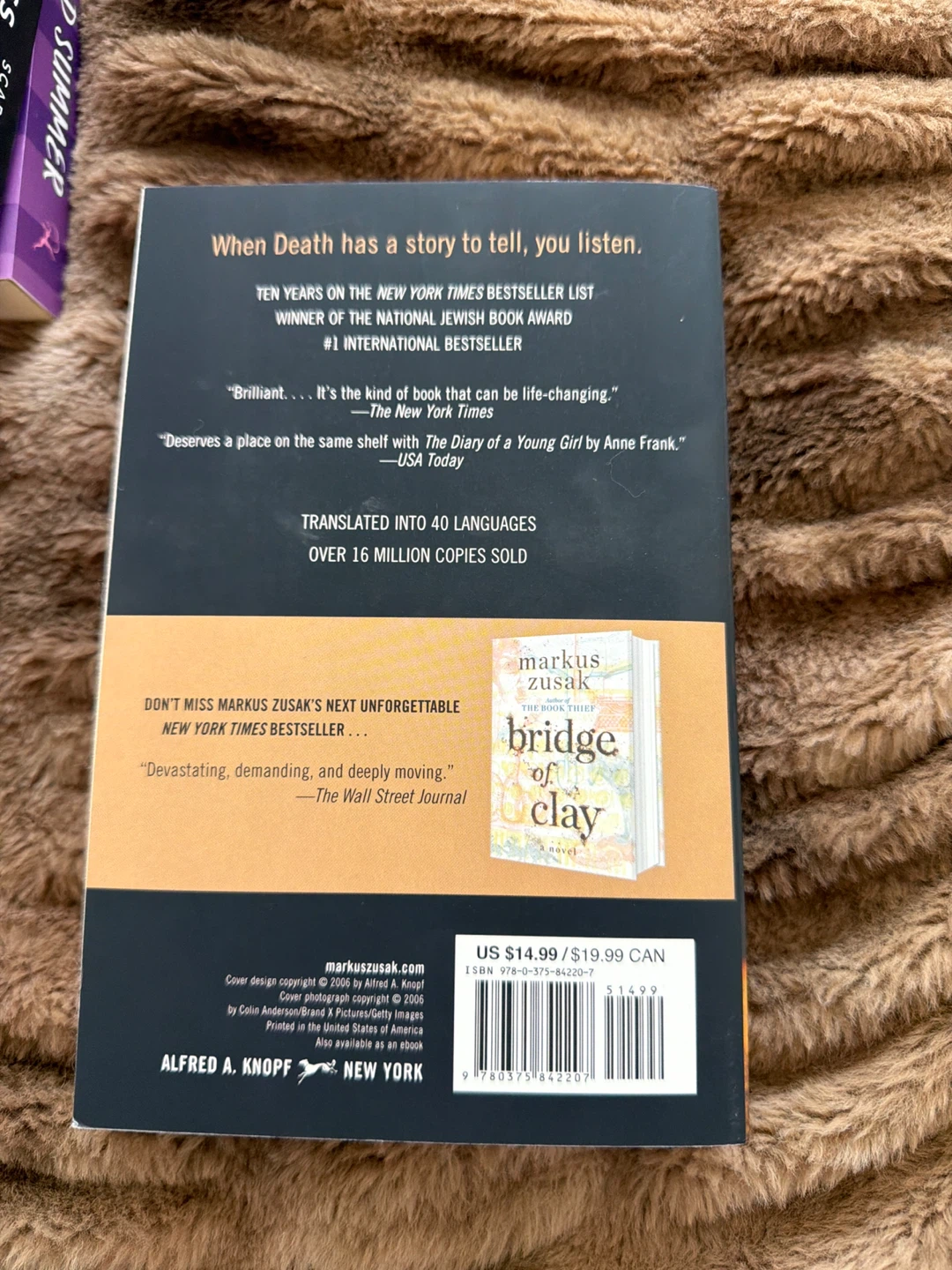 Markus Zusak The Book Thief Novel - photo 2