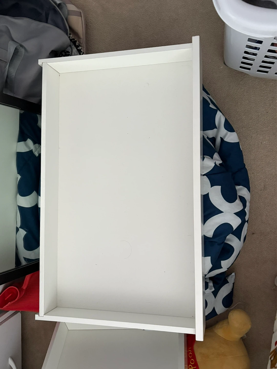 White Desk with 2 Drawers - photo 2