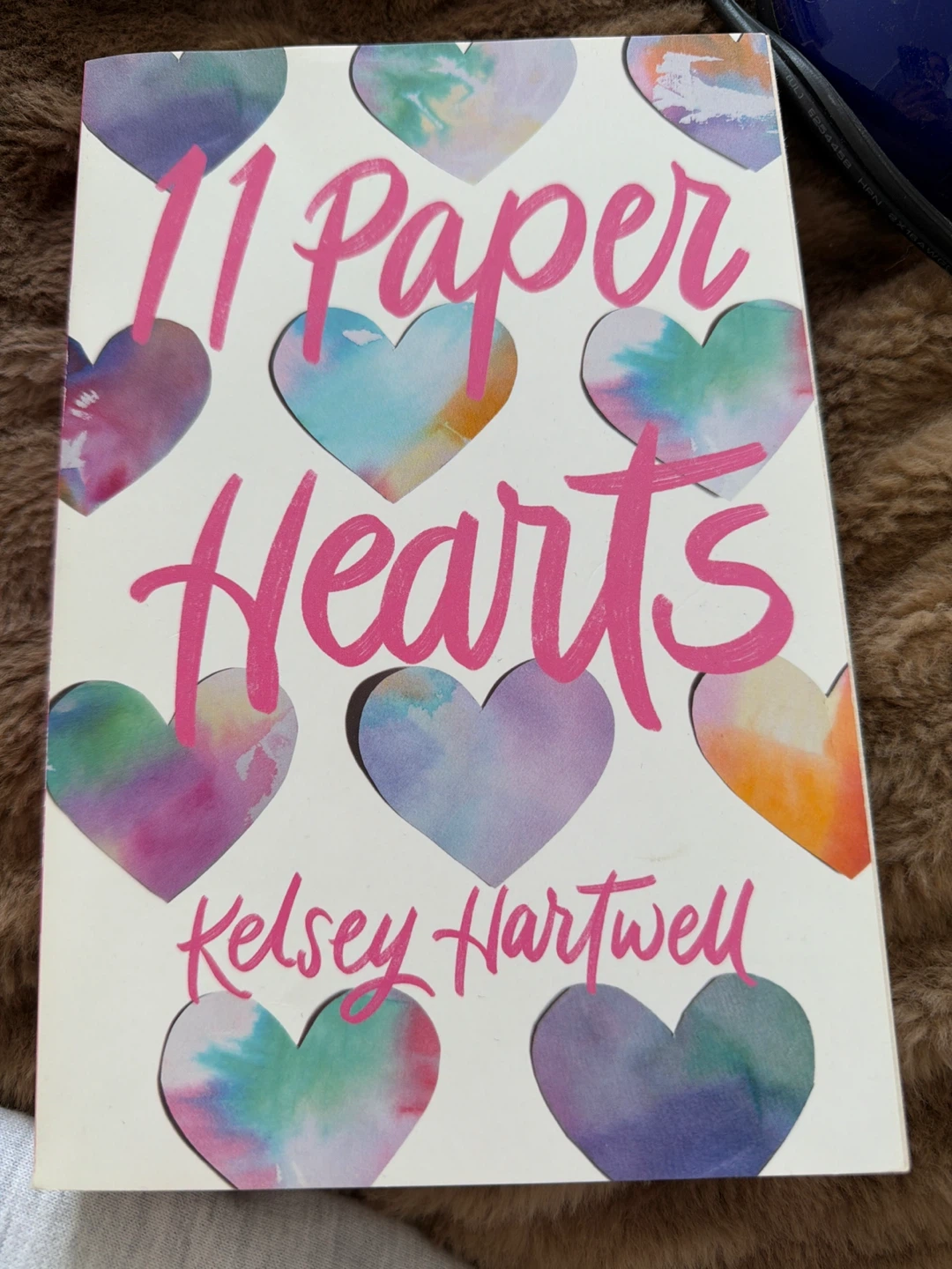 11 Paper Hearts by Kelsey Hartwell Book