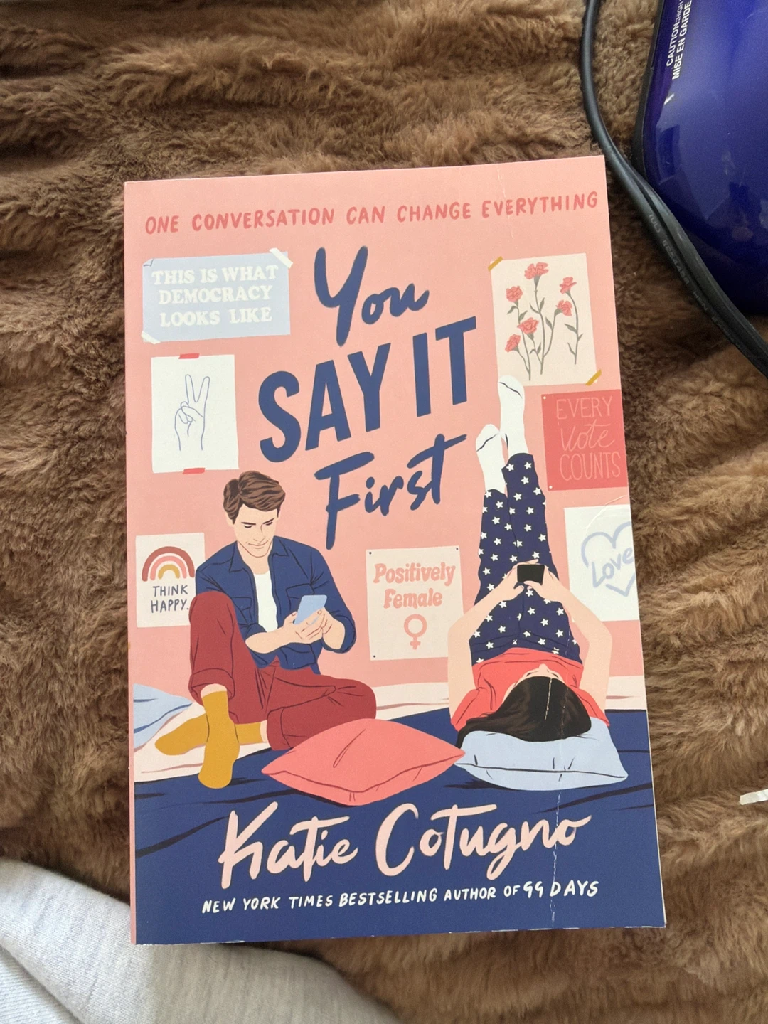 You Say It First by Katie Cotugno Paperback Book