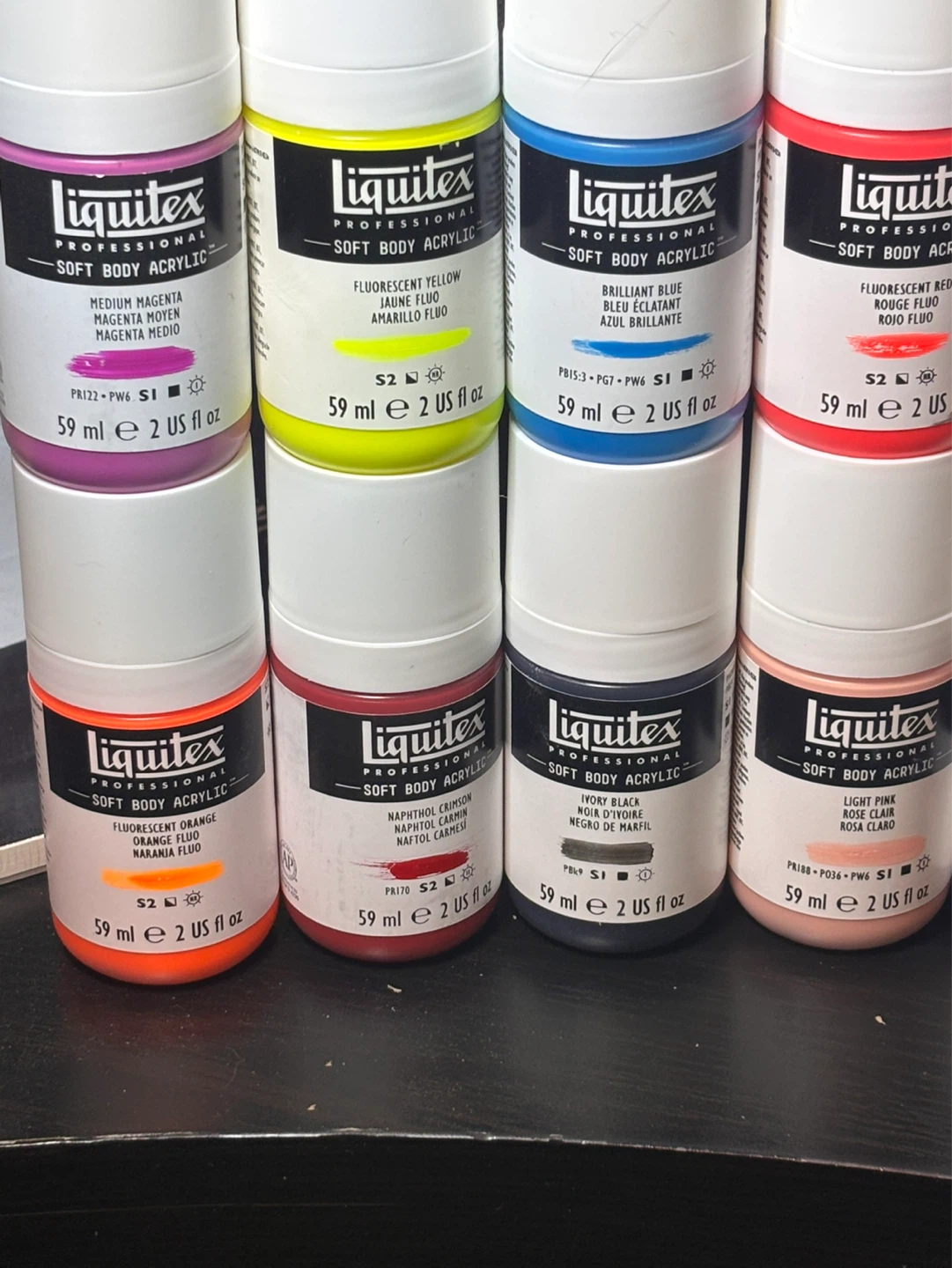 Liquitex® Professional Soft Body Acrylic Bottles 2oz. Lot of 17 - photo 2