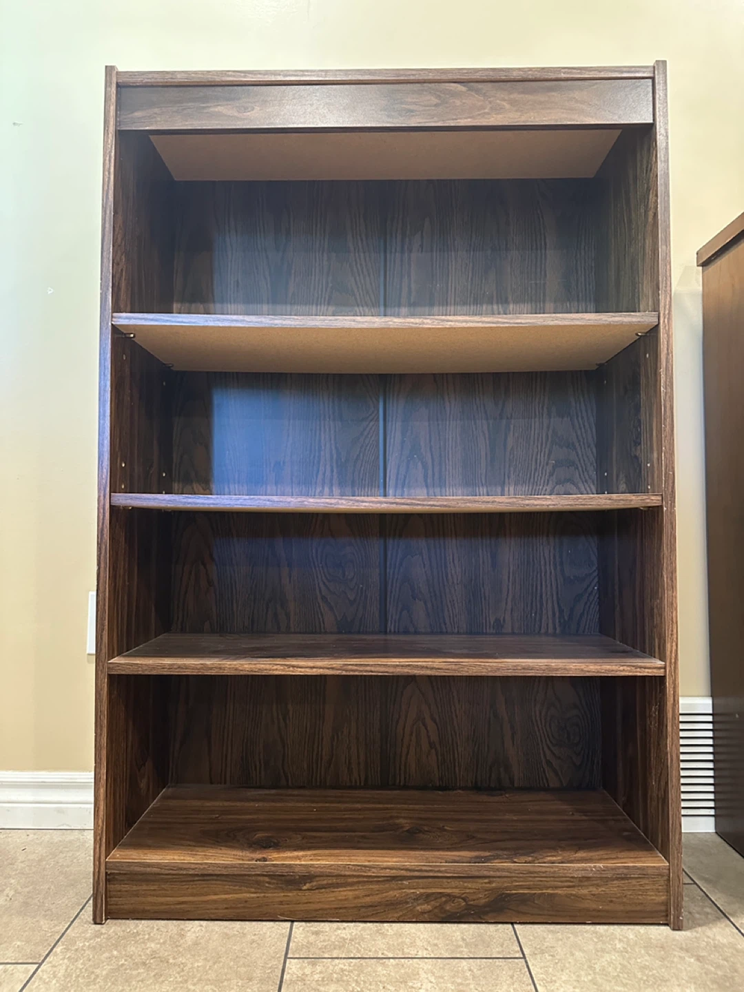 Vintage Solid Bookcase with Adjustable Shelves (CAN DELIVER) - photo 3