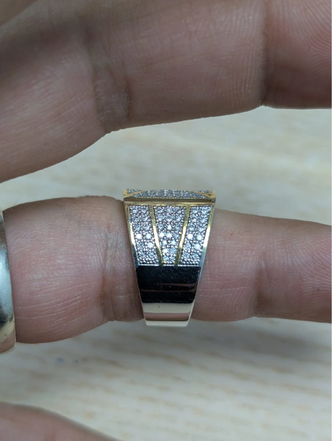 Men's ring - custom made message for pricing - photo 2