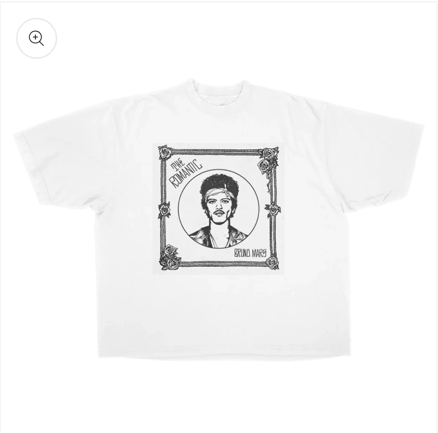 Bruno Mars The Romantic Tour Tee - Small