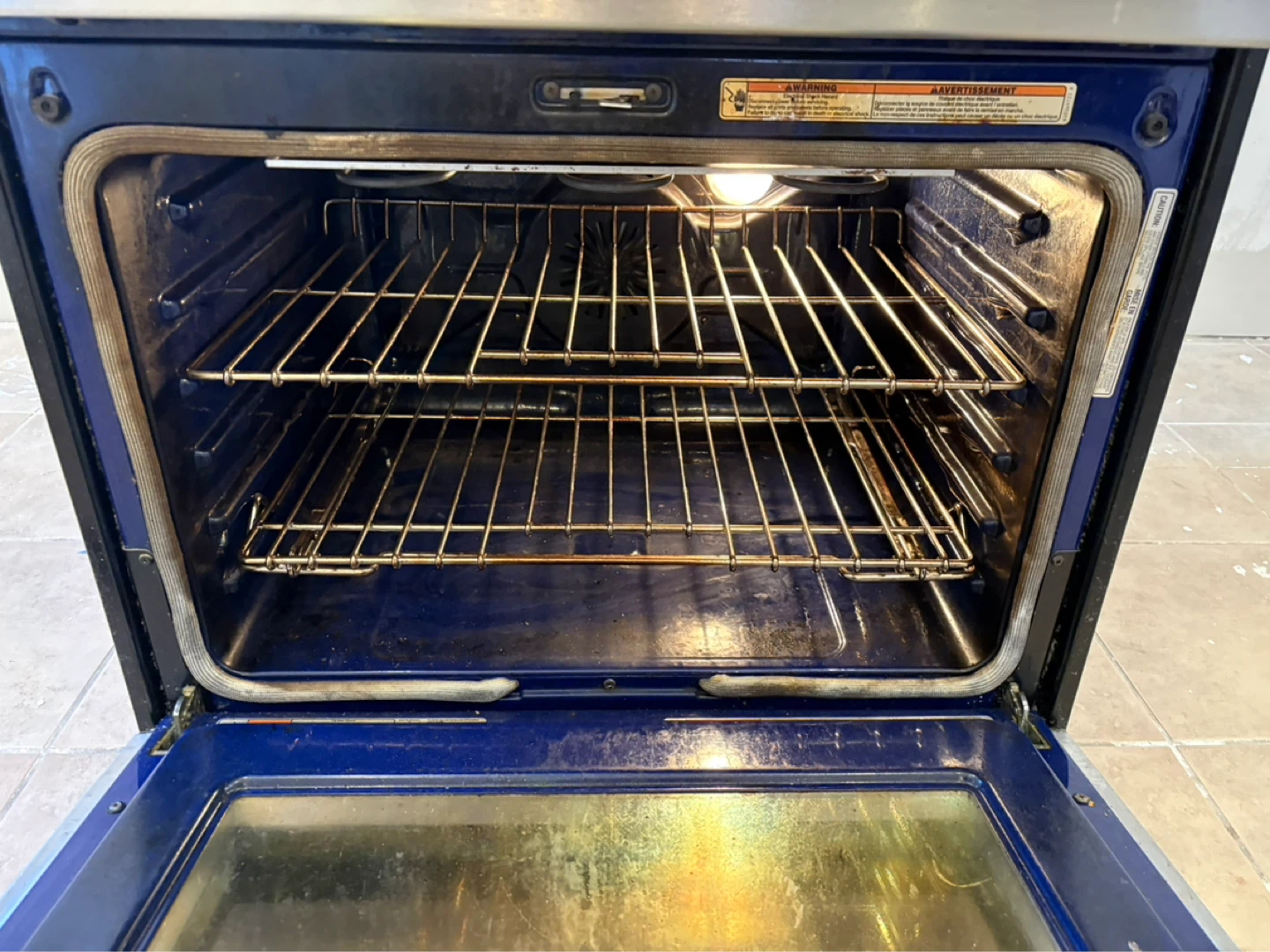 KitchenAid Stainless Steel Double Oven Gas Range - photo 5
