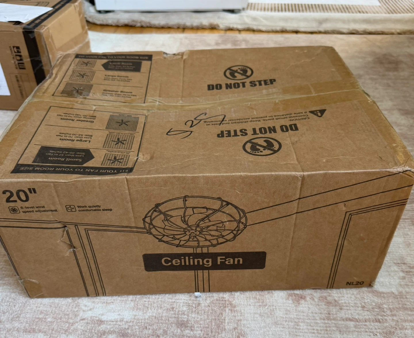 Ceiling Fans 20" Caged Ceillin New - photo 4