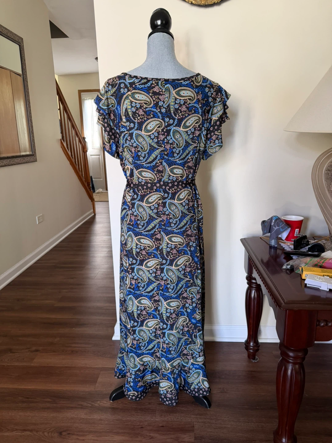 Perceptions Woman Paisley Maxi Dress  size 1X - photo 2