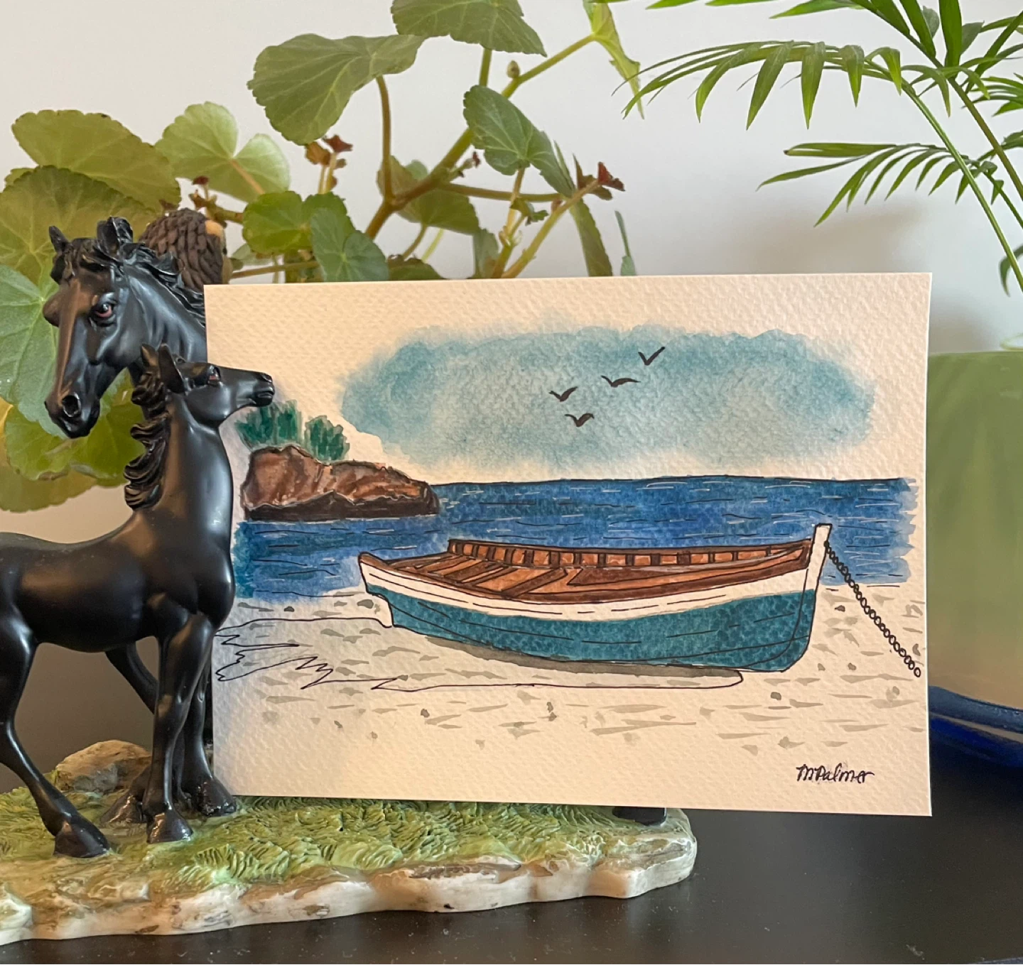 Various Watercolour Paintings - photo 4