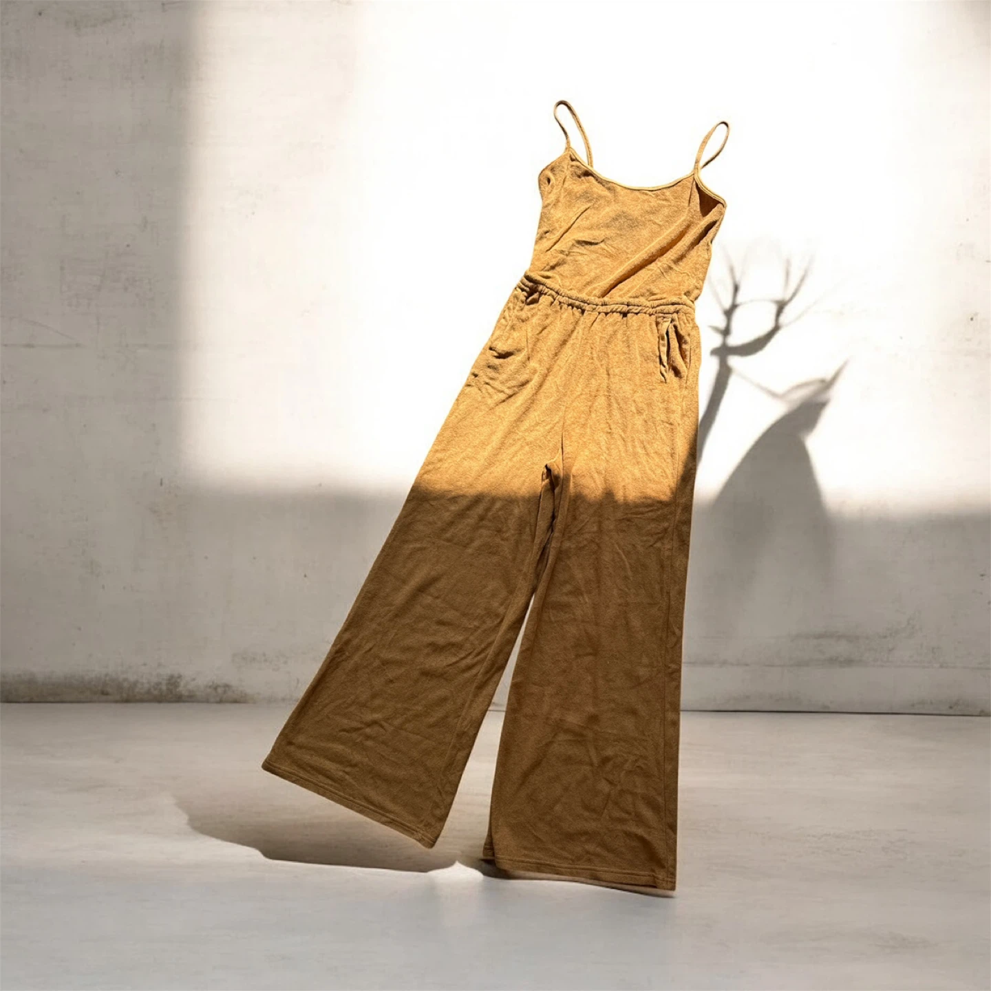 Brown Wide Leg Jumpsuit