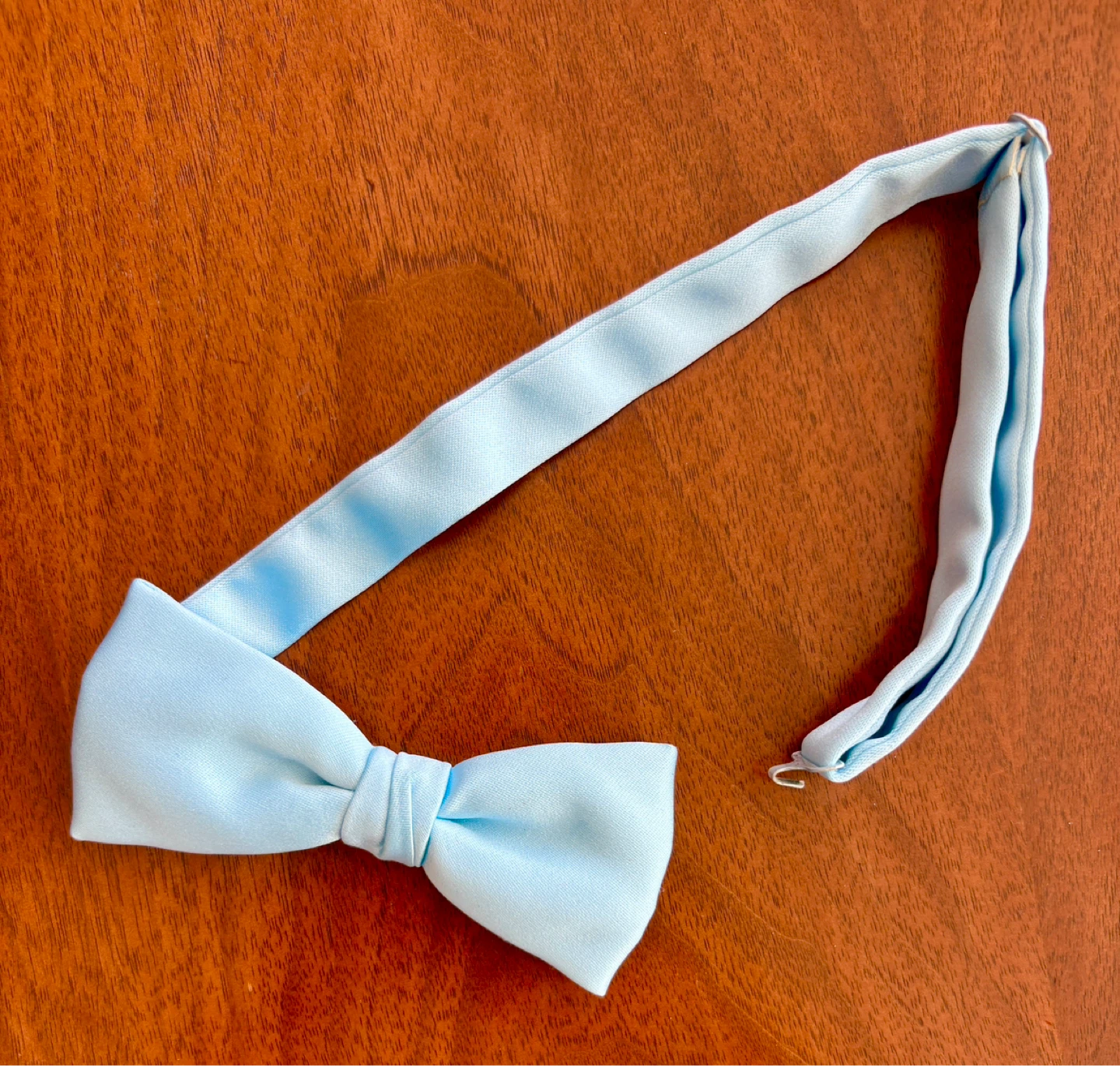 Light Blue Silk Bow Tie