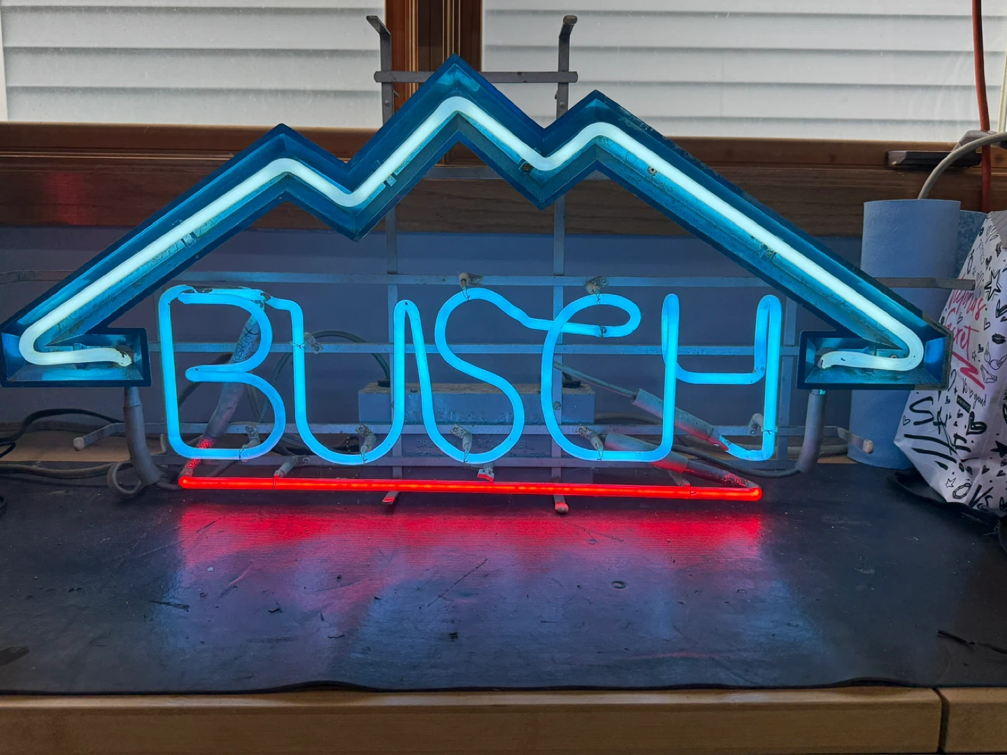 $1200 Neon signs Cubs, Bulls,Sam Adams and Busch. - photo 2
