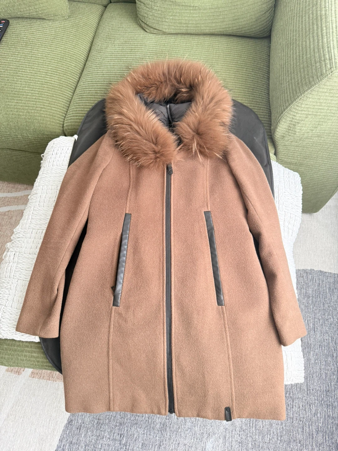 Rudsack Brown Wool Coat - Small