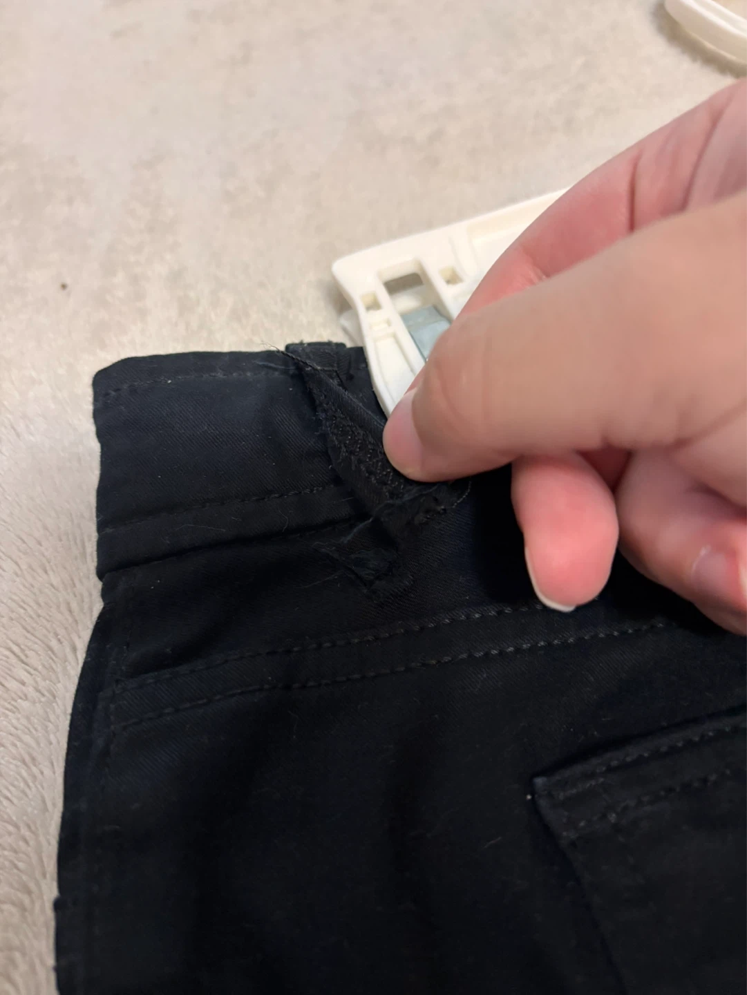 Calvin Klein Black Pants Size 4 - photo 3