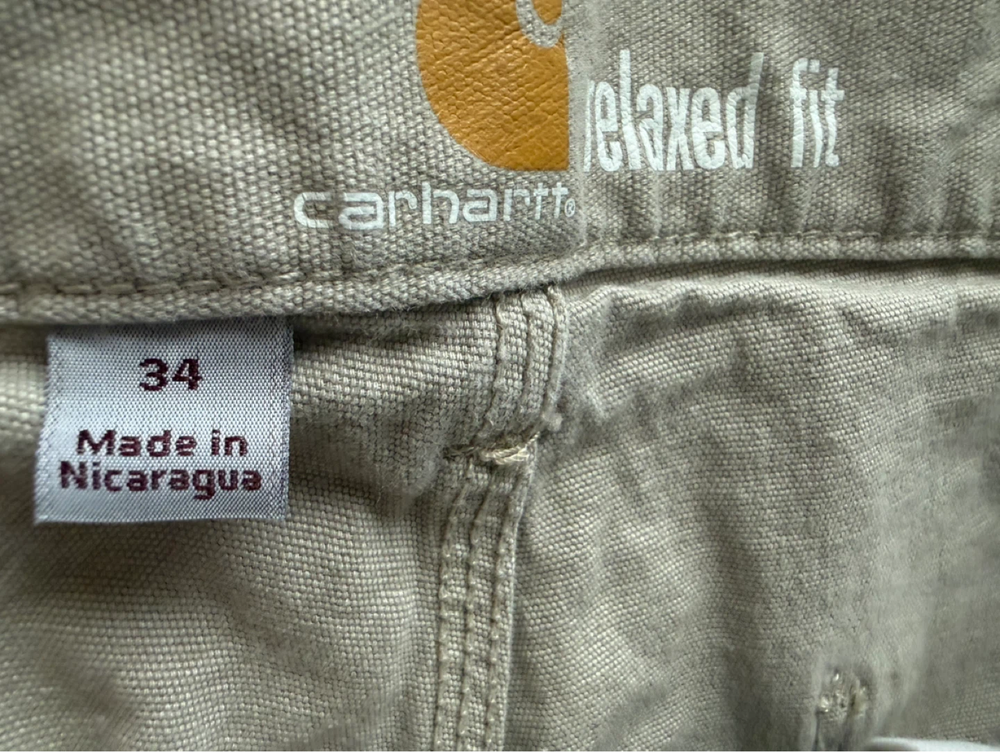Carhartt Relaxed Fit Shorts - Size 34 - photo 2