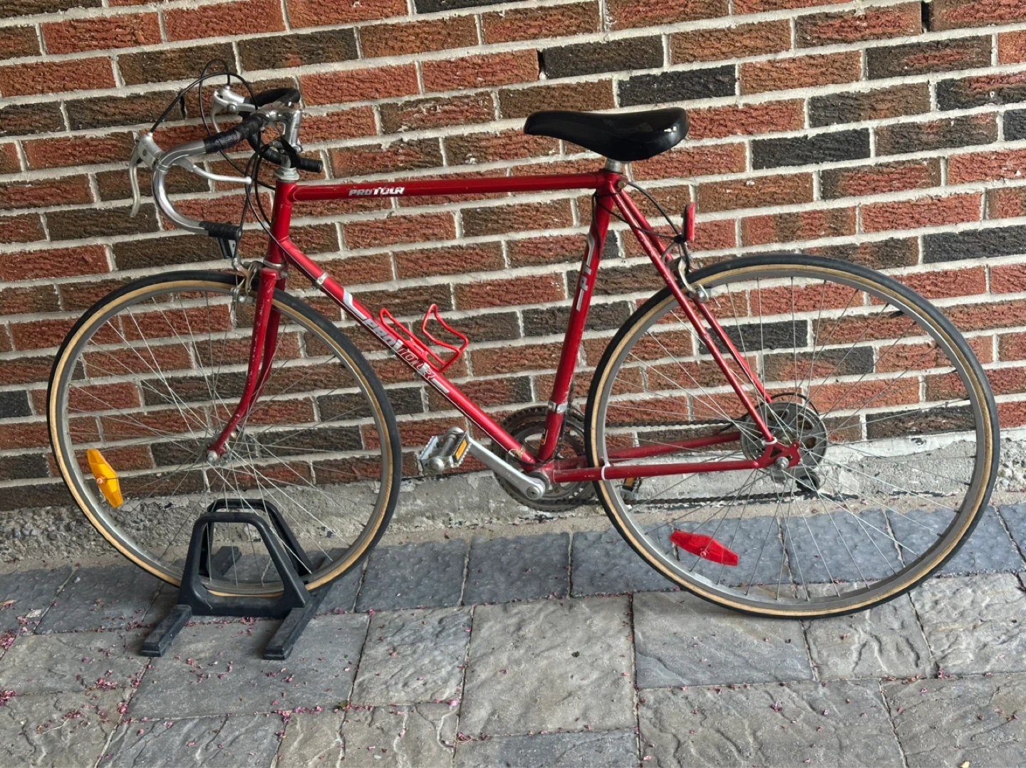 RED PRO TOUR 10-SPEED ROAD BIKE