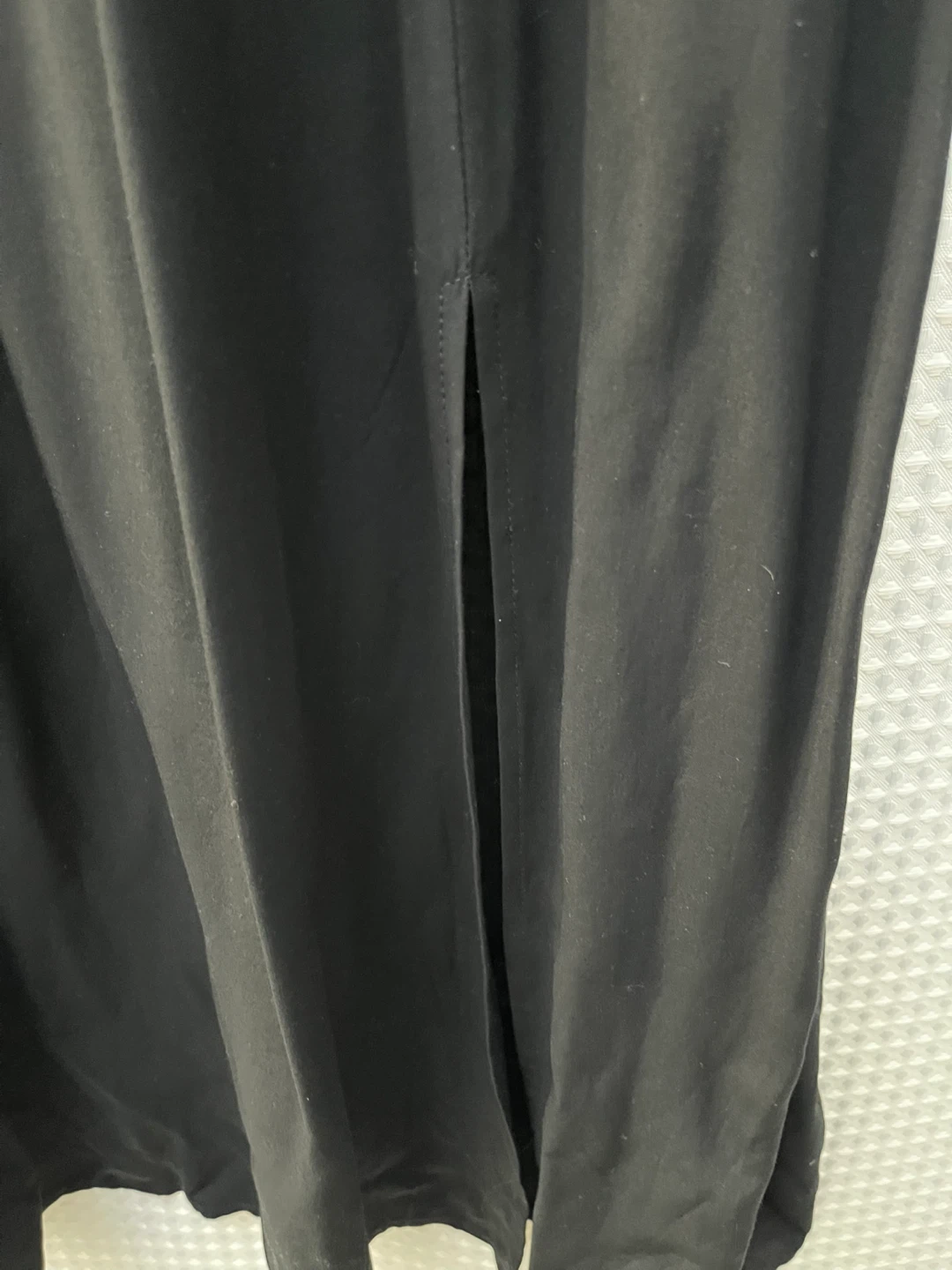 Oasis Black Tie Neck Dress Size 12 - photo 3