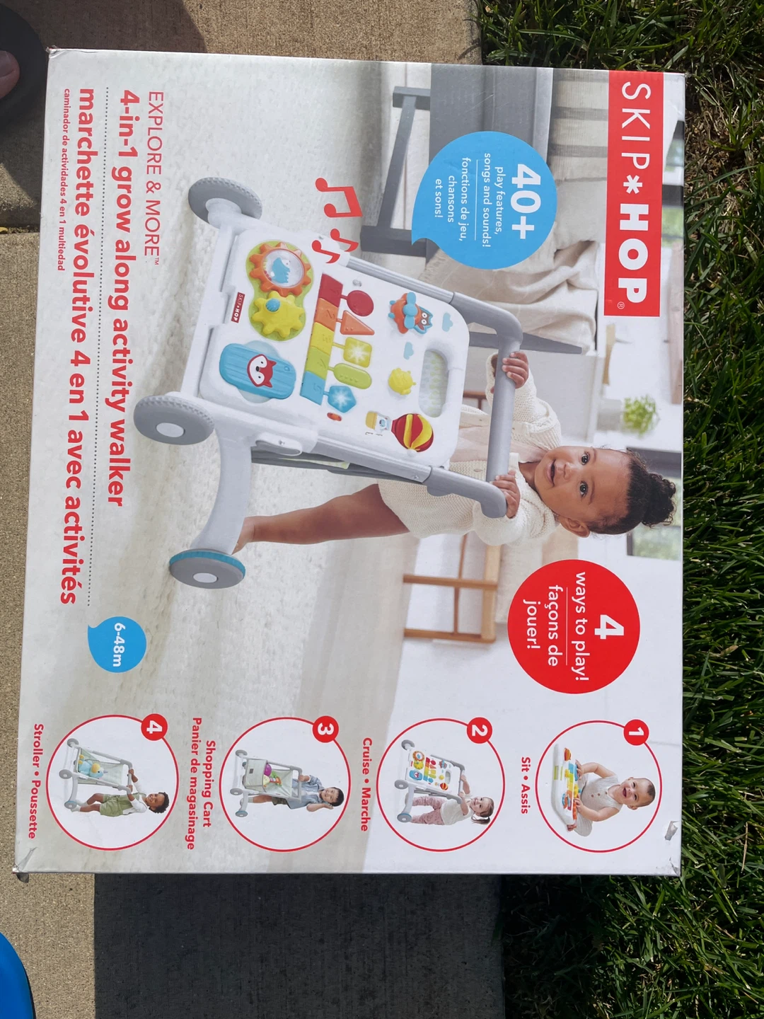 Skip Hop Explore & More 4-in-1 Activity Walker