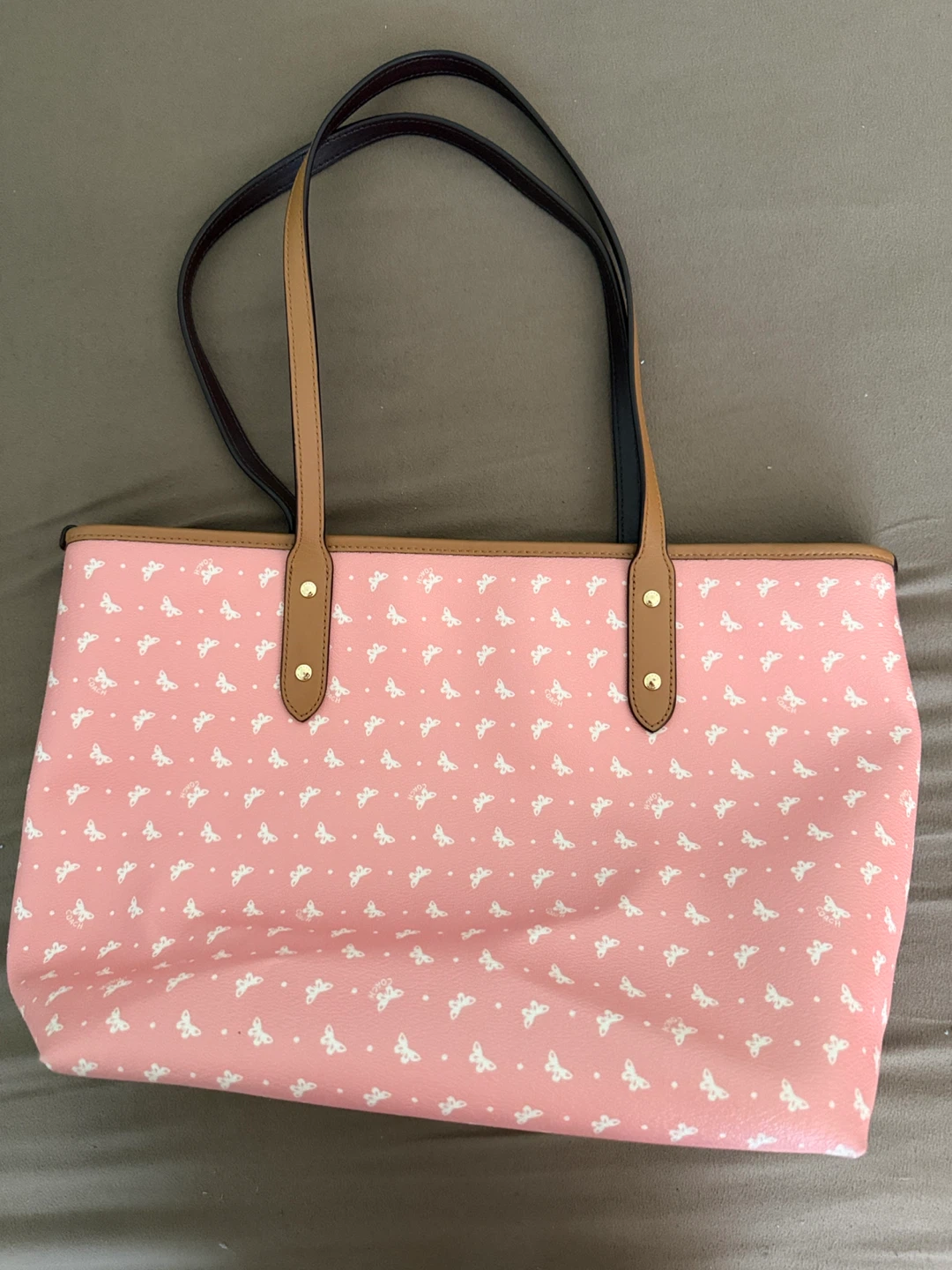 Coach Butterfly Print Tote Bag - photo 2