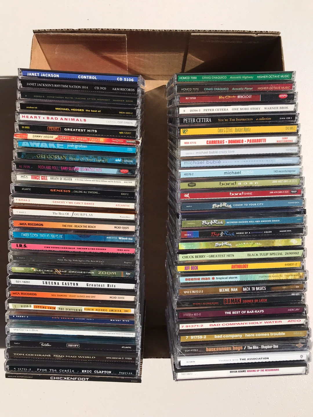 1.00 EACH Large CD Collection 156CDs