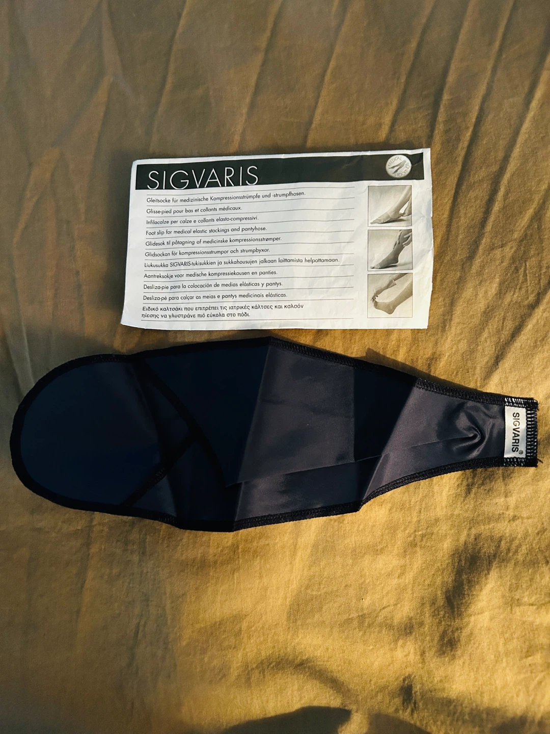 NEW SIGVARIS Foot Slip for compression Stockings