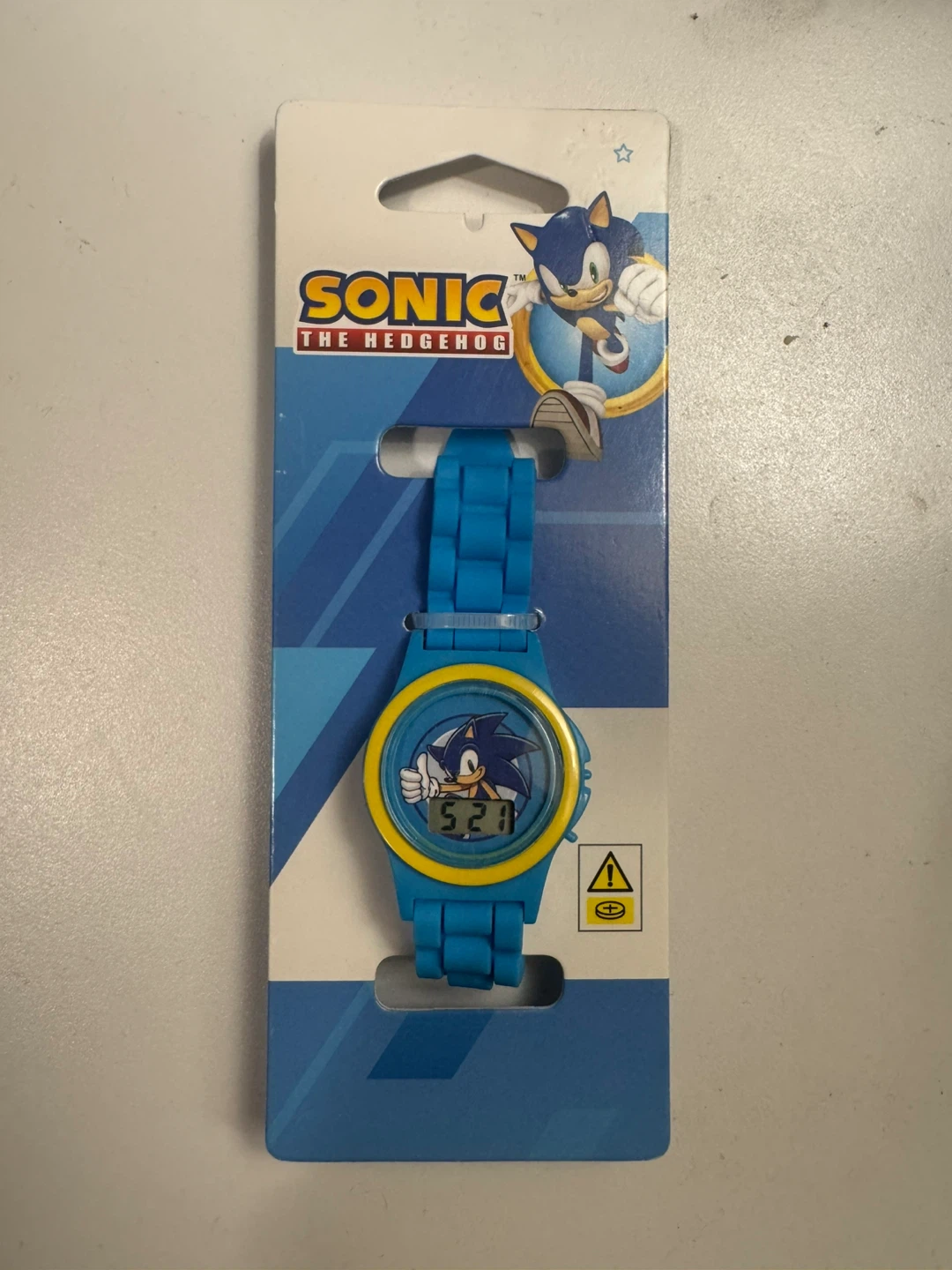Sonic the Hedgehog Blue Digital Watch