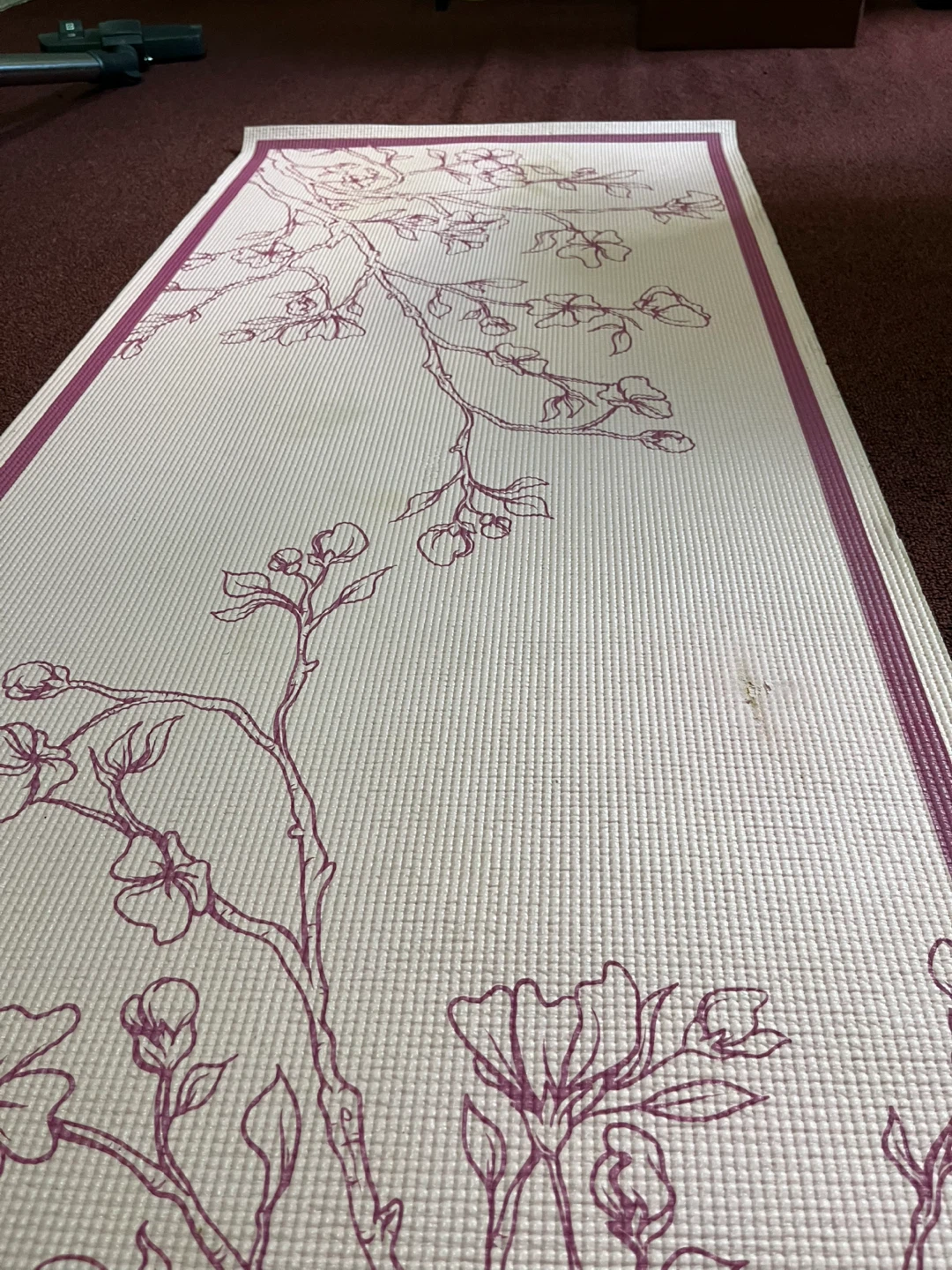 Yoga Mat - Cherry Blossom Design - photo 2