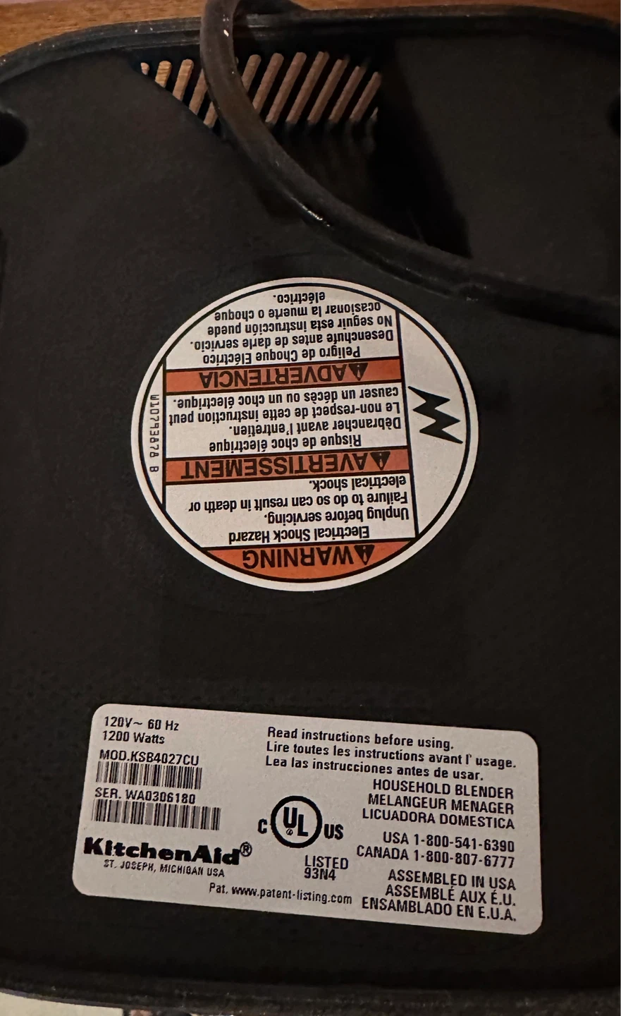 KitchenAid Household Blender