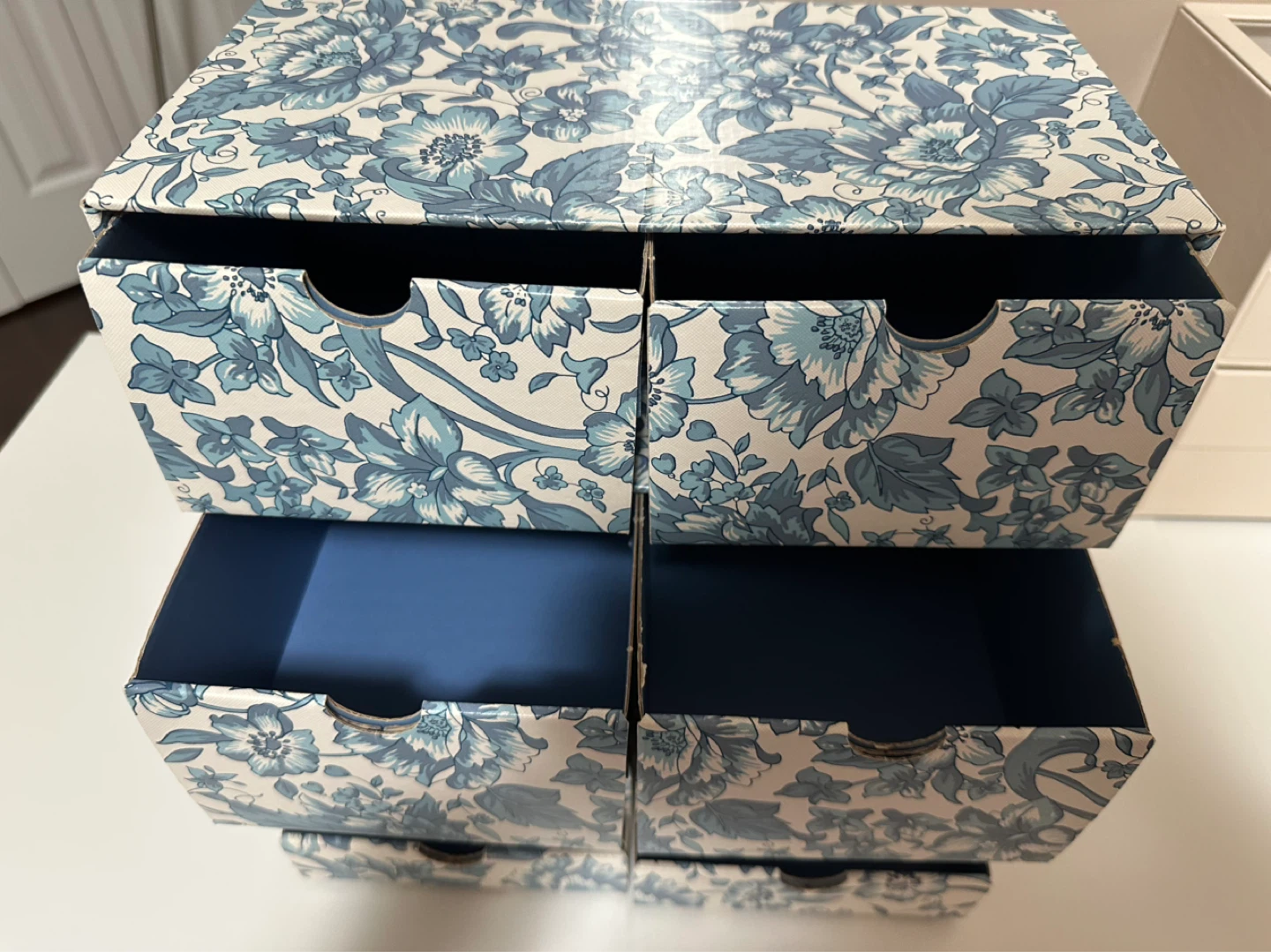 Floral Print Storage Organizer Box - photo 4